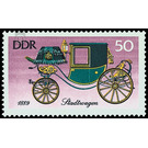 Historic carriages  - Germany / German Democratic Republic 1976 - 50 Pfennig