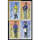 Historic postal uniforms  - Germany / German Democratic Republic 1986 - 10 Pfennig