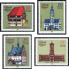 Historic town halls  - Germany / German Democratic Republic 1983 Set