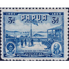 Hoisting the Union Jack at Port Moresby - Melanesia / Papua 1934 - 3