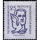 Human Rights Day  - Germany / German Democratic Republic 1956 - 25 Pfennig