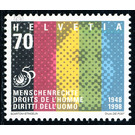 human rights  - Switzerland 1998 - 70 Rappen