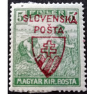 Hungarian Stamps Overprinted "SLOVENSKÁ POSTA" - Czechoslovakia 1918 - 5