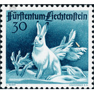 hunt  - Liechtenstein 1946 - 30 Rappen
