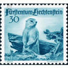 hunt  - Liechtenstein 1947 - 30 Rappen