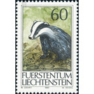 hunt  - Liechtenstein 1993 - 60 Rappen