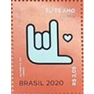 I Love You in Brazilian Sign Language - Brazil 2020 - 2.05