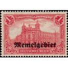 Imperial Post Office Berlin, overprint Memel-Area - Germany / Old German States / Memel Territory 1920 - 1