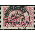 Imperial Post Office Berlin, overprint Memel-Area - Germany / Old German States / Memel Territory 1920 - 2.50