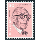 Important personalities  - Switzerland 1972 - 30 Rappen