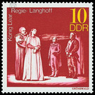 Important theater productions by Bertolt Brecht, Walter Felsenstein and Wolfgang Langhoff  - Germany / German Democratic Republic 1973 - 10 Pfennig