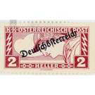 Imprint 'German Austria'  - Austria / Republic of German Austria / German-Austria 1918 - 2 Heller