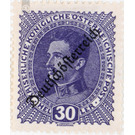 Imprint 'German Austria'  - Austria / Republic of German Austria / German-Austria 1918 - 30 Heller
