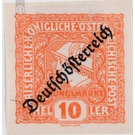 Imprint 'German Austria'  - Austria / Republic of German Austria / German-Austria 1919 - 10 Heller