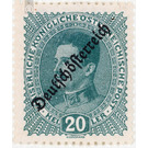 Imprint 'German Austria'  - Austria / Republic of German Austria / German-Austria 1919 - 20 Heller