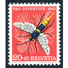 insects  - Switzerland 1955 - 20 Rappen