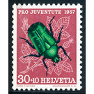 insects  - Switzerland 1957 - 30 Rappen