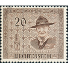 Int. Scoutmaster conference  - Liechtenstein 1953 - 20 Rappen