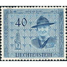 Int. Scoutmaster conference  - Liechtenstein 1953 - 40 Rappen