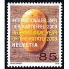 Intern. Year of the potato  - Switzerland 2008 - 85 Rappen