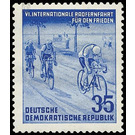 International Long Distance Cycling for Peace Prague-Berlin-Warsaw  - Germany / German Democratic Republic 1953 - 35 Pfennig