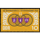 International Long Distance Cycling for Peace Warsaw-Berlin-Prague  - Germany / German Democratic Republic 1967 - 10 Pfennig