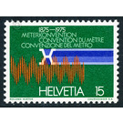 International Prototype Metre & Krypton spectral line  - Switzerland 1975 - 15 Rappen