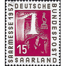 International Saarmesse - Germany / Saarland 1957 - 15 franc
