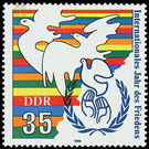 International Year of Peace  - Germany / German Democratic Republic 1986 - 35 Pfennig