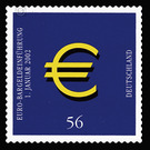 Introduction of euro coins and notes (self-adhesive)  - Germany / Federal Republic of Germany 2002 - 56 Euro Cent