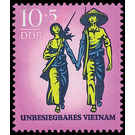 Invincible Vietnam - Germany / German Democratic Republic 1969 - 10 Pfennig