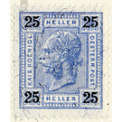 Issue 1899  - Austria / k.u.k. monarchy / Empire Austria 1899 - 25 Heller