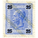 Issue 1901  - Austria / k.u.k. monarchy / Empire Austria 1901 - 25 Heller