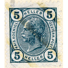 Issue 1904  - Austria / k.u.k. monarchy / Empire Austria 1904 - 5 Heller