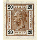 Issue 1905  - Austria / k.u.k. monarchy / Empire Austria 1905 - 20 Heller