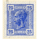 Issue 1906/07  - Austria / k.u.k. monarchy / Empire Austria 1906 - 25 Heller