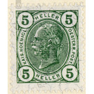 Issue 1906/07  - Austria / k.u.k. monarchy / Empire Austria 1906 - 5 Heller