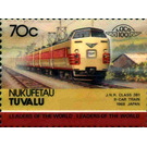 J.N.R. Class 381 9-CART Train 1968 Japan - Polynesia / Tuvalu, Nukufetau 1985