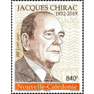 Jacques Chirac(1932-2019), President - Melanesia / New Caledonia 2020