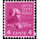 James Madison (1751-1836), fourth President of the U.S.A. - United States of America 1938