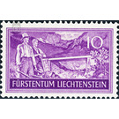 job creation  - Liechtenstein 1937 - 10 Rappen