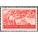 job creation  - Liechtenstein 1937 - 20 Rappen