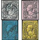 Johann I - Germany / Old German States / Saxony 1855 Set