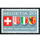 Joining the Confederation  - Switzerland 1965 Set