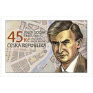 Josef Gočár and Map of Hradec Králové - Czech Republic (Czechia) 2020 - 45