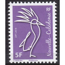 Kagu Definitives (2018 Imprint Date) - Melanesia / New Caledonia 2018 - 5