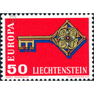 key  - Liechtenstein 1968 - 50 Rappen