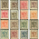 King Alfonso XIII 1907 - Central Africa / Equatorial Guinea  / Elobey, Annobon and Corisco 1907 Set