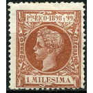 King Alfonso XIII - Caribbean / Puerto Rico 1898 - 1