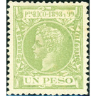 King Alfonso XIII - Caribbean / Puerto Rico 1898 - 1